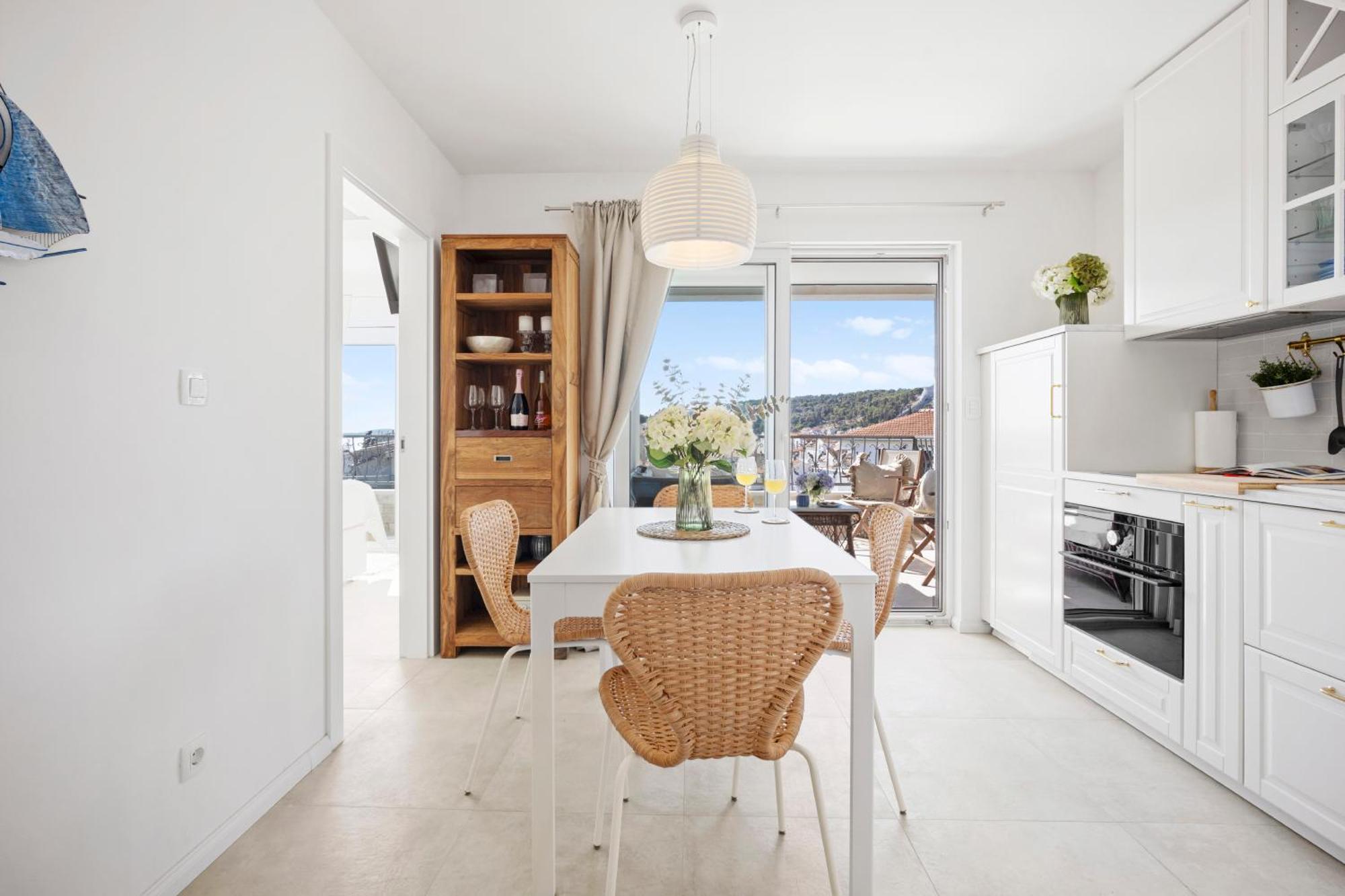 Stunning Seaview Retreat With Terrace Apartment Hvar Town