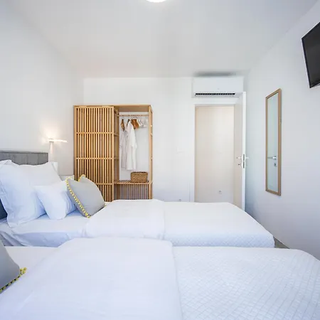 Ferienwohnung Stunning Seaview Retreat With Terrace Hvar Town Exterior foto